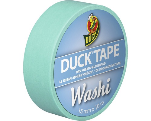 reispapier deko klebeband duck®tape washi bright blue 15 mm x 10 m